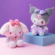 Ready Stock = MINISO MINISO MINISO Sanrio Cute Thing Sitting Doll Kuromi Pillow Plush Doll Birthday Gift