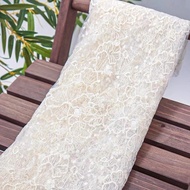 Mesh Embroidered Lace Fabric Embroidered Fabric