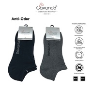 Cavando Unisex Free Size Cotton Socks Thick Socks - Black/Grey CMR9473/CMR9474