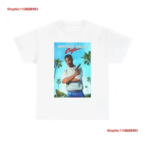 Beverly Hills cop T shirt vintage Eddie Murphy retro Heavy Cotton Washed Stylish Versatile homme Top