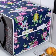 GREATSHORE Microwave Dust Cover Cartoon Tree Leaf Printed Microwave Dust Cover Oven Cover SG