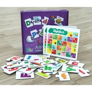 Alphabet Letters Matching Cards Cognition Puzzle Toys