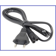 Power Cord 2-pin 1.5m for Laptop Printer 2pin Cable for Adapter Printer 1.5 metre