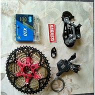 10speed 11-46T mtb folding mini groupset and suitable for all bicycles