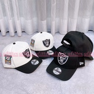 New Era Glitternew 9FIFTY NFL Raiders A-Frame Hard Top Back Buckle Cap