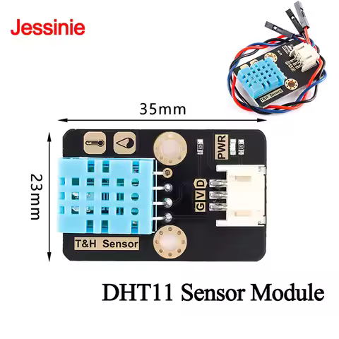 DHT11 Temperature and Humidity Sensor Module 3.35V Digital Signal Output For Arduino ESP32 PH2.0-3P