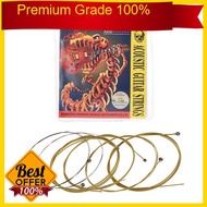 [FREE SHIPPING] Alice A406 Series Acoustic Folk Guitar Strings Set Stainless Steel Wire Steel Core C