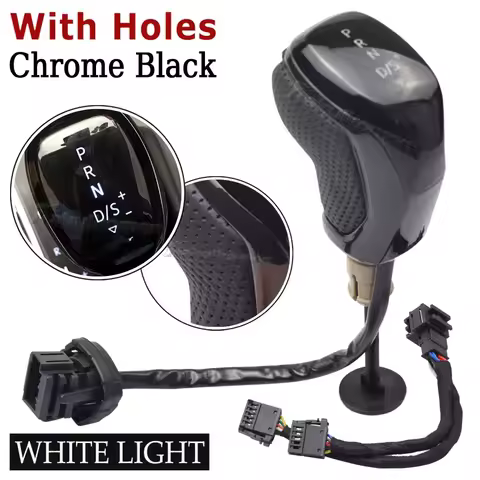 Automatic Electronic LED Gear Shift Knob For Volkswagen Tiguan Golf Touareg Sharan Cc Passat Scirocc