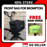 15L/21L Bicycle MINI Basket Bag For Brompton Folding Bike Bag Cycling Portable Bag 3SXITY PIKES 3 Holes Dahon TWTOPSE