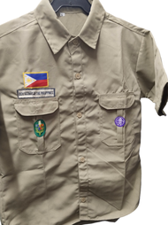 Brown Polo Boyscout Uniform Type A