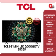 TCL 98" MINI LED GOOGLE TV 98C6K