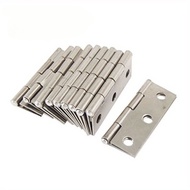 Stainless Steel Small Hinge Hinge 5cm Luggage Wooden Box 7cm 10cm Flat Hinge Jewelry Box Connector 1