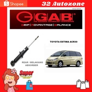 Original GAB Rear Belakang Absorber Premium Shock Absorber (2 pcs) for Toyota Estima ACR30