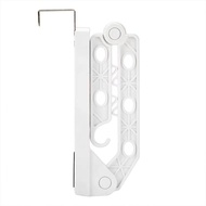 Gantungan Baju Belakang Pintu Lemari Lipat Plastik Travel Portable Serbaguna Door Hook Hanger Indoor