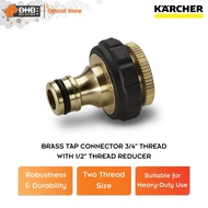 Karcher Tap Adaptor Brass Reducer 2.645-013.0 G3/4 (G/1 G3/4)( G3/4 G1/2) Hose Connector 2.645-006.0