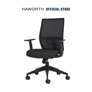 Haworth Aloha Easy Ergonomic Office Chair (Black)