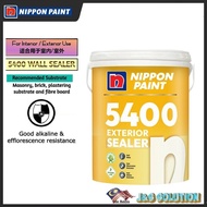 NIPPON PAINT 5L 5400 Wall Sealer Interior & Exterior Wall Sealer Undercoat Paint Cat Sealer