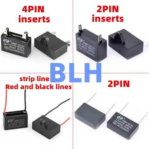 CBB61 Air Conditioning External Unit Capacitor Fan Starting Capacitor 450VAC 450V 0.8UF 1UF 1.2UF 1.