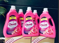 Combo 2 can Nước giặt xả Chanté cao cấp 8 in 1 hương hoa hồng Pháp quần áo giặt sạch trắng tinh thơ
