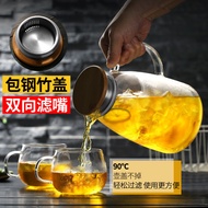 Large Capacity Cold Water Bottle Household Cool Water Bottle High Borosilicate Glass Water Bottle Co