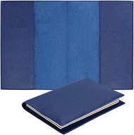 PH PandaHall Book Cover Made of PU Leather, 33.7 x 23 cm, Large Navy Blue, Rectangular Book Protecti