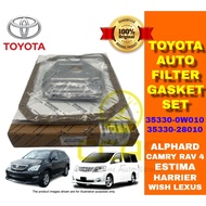 100% ORIGINAL Toyota Auto filter Gasket Alphard Estima Camry Harrier Vellfire Rav4 Wish Lexus 35330-06010 0W010 28010