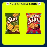 ORIONSun Chips Korean Crunch Snack – Garlic Baguette & Hot Spicy