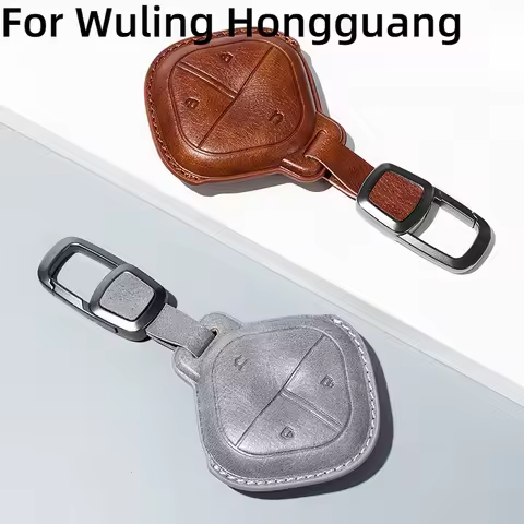 Fit For Wuling Bingo Baojun Yep 2023 Car Key Card Holder Smart Card Case Suede Protective Shell