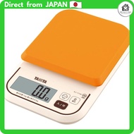 Tanita Kitchen Scale - Accurately Measure Food Calories, 1kg Capacity, 0.5g Precision, Orange KJ-111