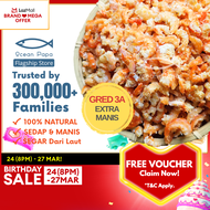 Ocean Papa Udang Kering Gred AAA (100g) / Ocean Papa Premium Dried Shrimps (100g)
