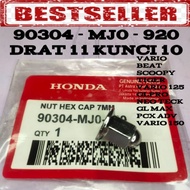 90304-MJ0-920 EXHAUST NUT BEAT FI INJECTION CARBON GENIO SPACY SCOOPY PCX 150 160 ALL NEW VARIO 125 