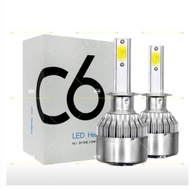 C6 Headlight LED H1 H3 H4 H7 H11 9005 9006 Fog Light Bulb Fog Lamp H7 2pcs 100% High Quality store
