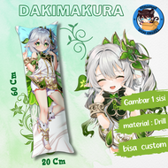 dakimakura / guling ukuran 20x60 cm genshin impact Nahida