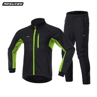 2023 New Fashion version Cycling Suit Men's Winter Warm Windproof Cycling Suit Mountain Bike Top Fle