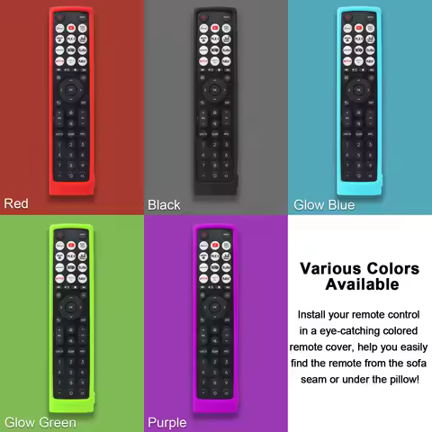 Silicone Case Fit for Hisense Smart Vidaa TV remote control EN2J36H EN2F36H EN2D36H ERF2N36H Protect