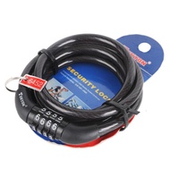 4-digit twisted wire bicycle lock