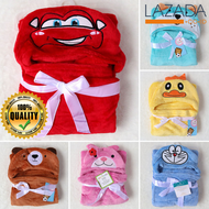 Baby Leon Selimut Bayi Character Topi Animal-Baby Blangket just to you kolaco sumersault - Selimut H