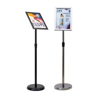 a4 a3 a2 poster display stand black outdoor water injection base poster stand display telescopic sta