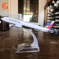 Philippine Airlines Boeing 777 Plane Model PAL Alloy Diecast B777 Aircraft Model 16CM with Display S