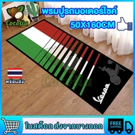 พรมจอดรถ 60X200CM 50X160CMพรมปูพื้น กันลื่น พรมปูรถมอเตอร์ไซค์ 50X160CM สามารถใช้ที่บ้านได้ การใช้งา