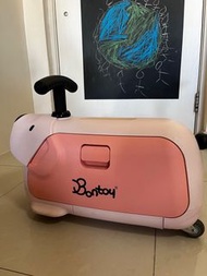 Bontoy兒童騎乘行李箱粉紅色