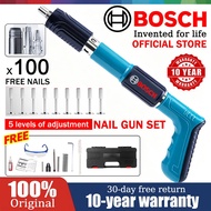 Bosch Nail Gun (Free 100 Nails) Concrete Nail Gun Electric Nail Gun Mini Nail Gun Manual Nail Gun Co