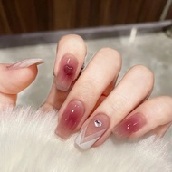 Fake Nails B89 liquid glue Wedding False Nailart Bridal Hand