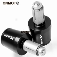 A-XMAX 200 XMAX 300 XMAX 250 400 Handlebar Grips Ends 1 Pair 7/8" 22MM CNC Aluminum Bar End Handle bar Grip Cap Slider Motorcycle Accessories