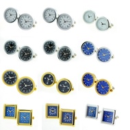 Yingbo Stainless Steel Quartz Clock cufflinks cufflinks cufflinks cufflinks Electronic cufflinks cuf