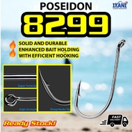 POSEIDON 8299 CIRCLE HOOK OCTOPUS Aksesori Memancing Fishing Tackle Malaysia Ready Stock Air Masin