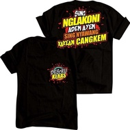 Kaos pria pakaian pria atasan pria distro kaos Desoku keras sing nglakoni adem ayem baju pria atasan