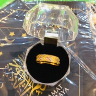 Cincin Emas Belah Rotan 916