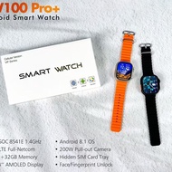 DW100 ultra Card Smart Watch Pull-out Camera Knob with Fingerprint Two-in-One