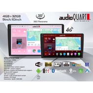 Audio Quart Android Player AQ-TS10 4G 9" & 10"Car Multimedia Android Player Wifi Pemproses Quad-Core